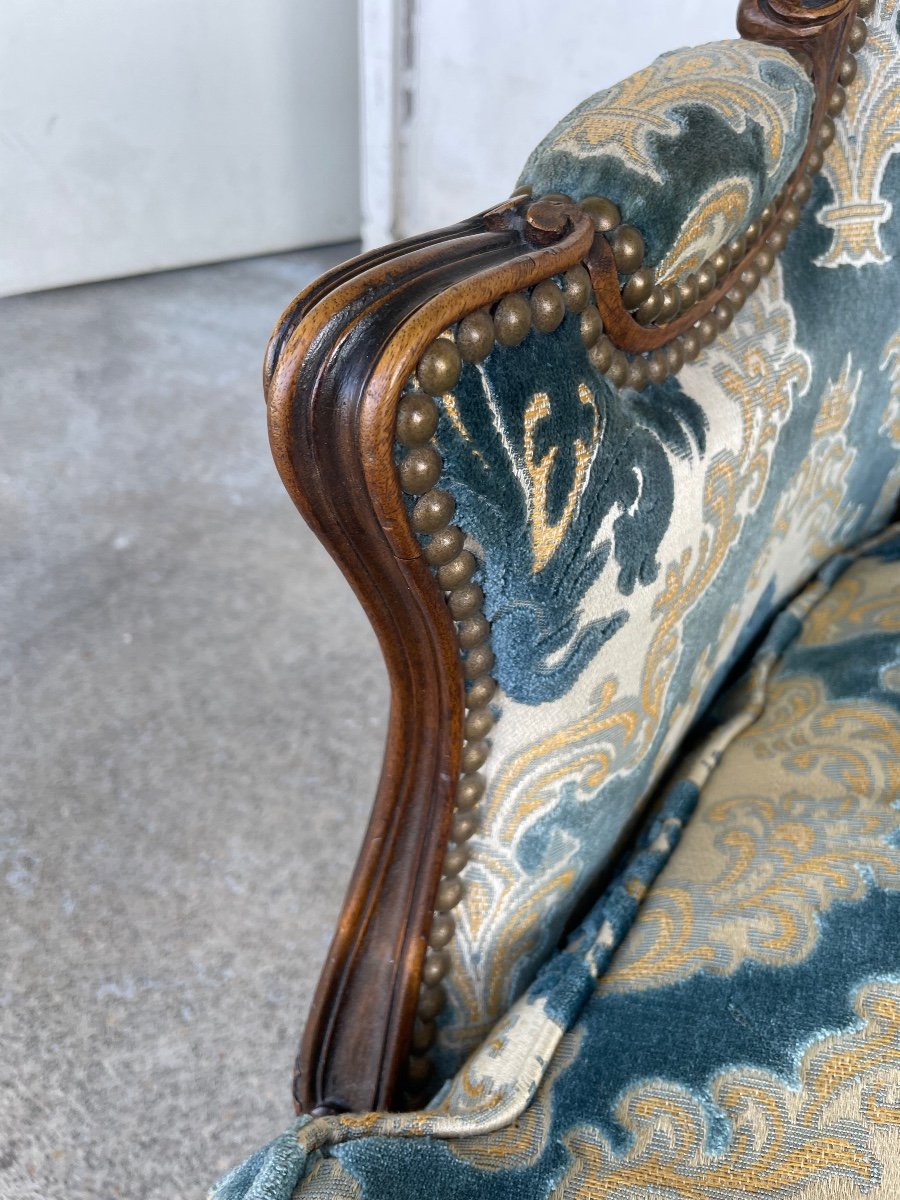 Bergere With Ears Louis XV Style-photo-6